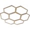 Ekena Millwork Florin Wood Fretwork Pierced Ceiling Medallion, Birch, 30"OD x 10 1/2"ID x 3/8"T CMWP30X30X0375FOBI - alternate 3